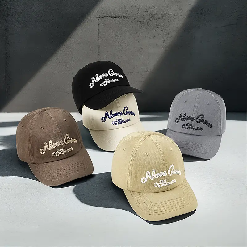 American Flag Baseball Cap Women Maroon Four Seasons - Image 11