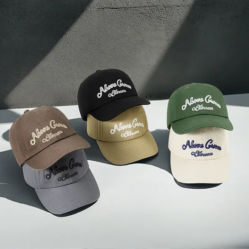 American Flag Baseball Cap Women Maroon Four Seasons - Image 12