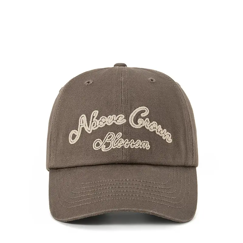 American Flag Baseball Cap Women Maroon Four Seasons - Image 3