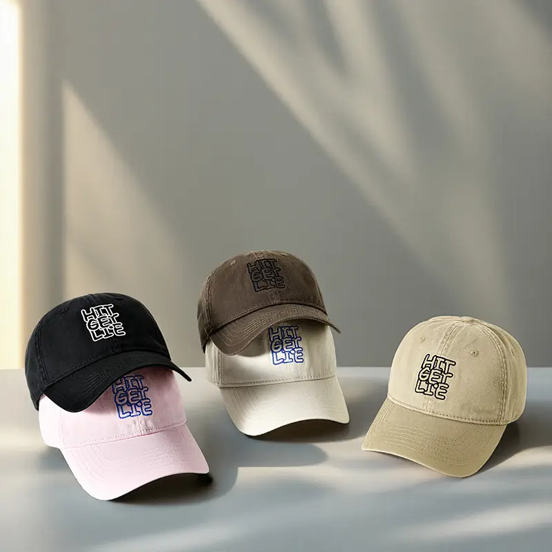 Men Black Embroidered Baseball Cap with "HIT THE BASICS" Design - Image 9