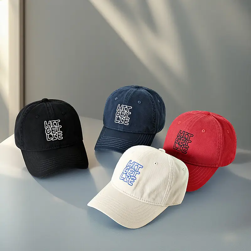 Men Black Embroidered Baseball Cap with "HIT THE BASICS" Design - Image 10