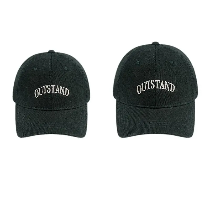 Outstand Embroidered Baseball Cap Brown Large - Image 14