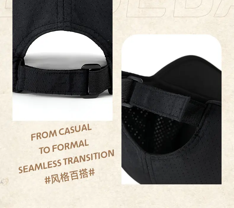 Spring Sun Protection Baseball Cap Anti-UV Grey — feature 23