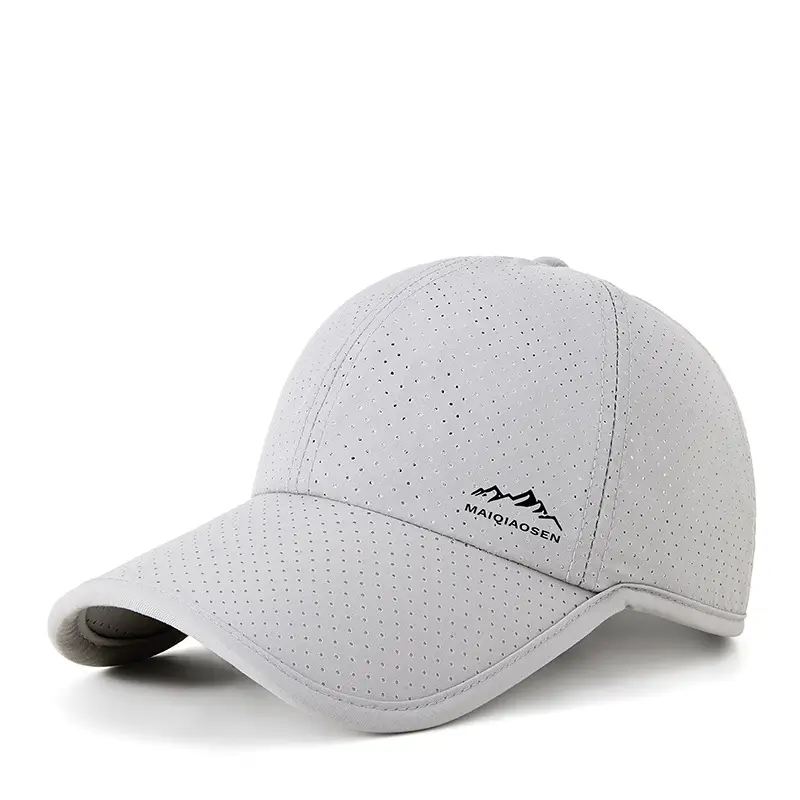 Spring Sun Protection Baseball Cap Anti-UV Grey - Image 4