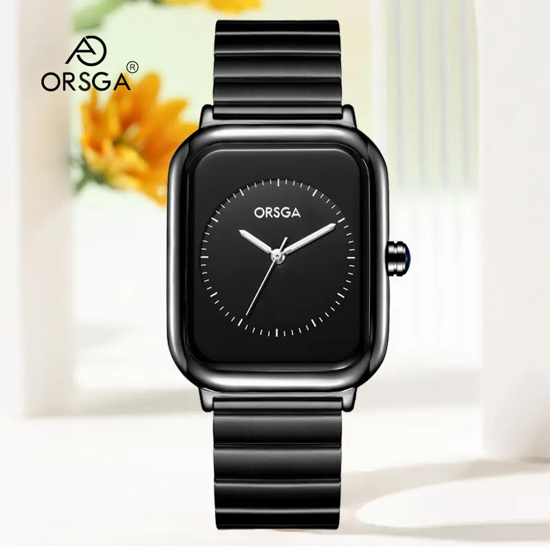 ORSGA Square Watch for Women Stainless Steel - Image 26