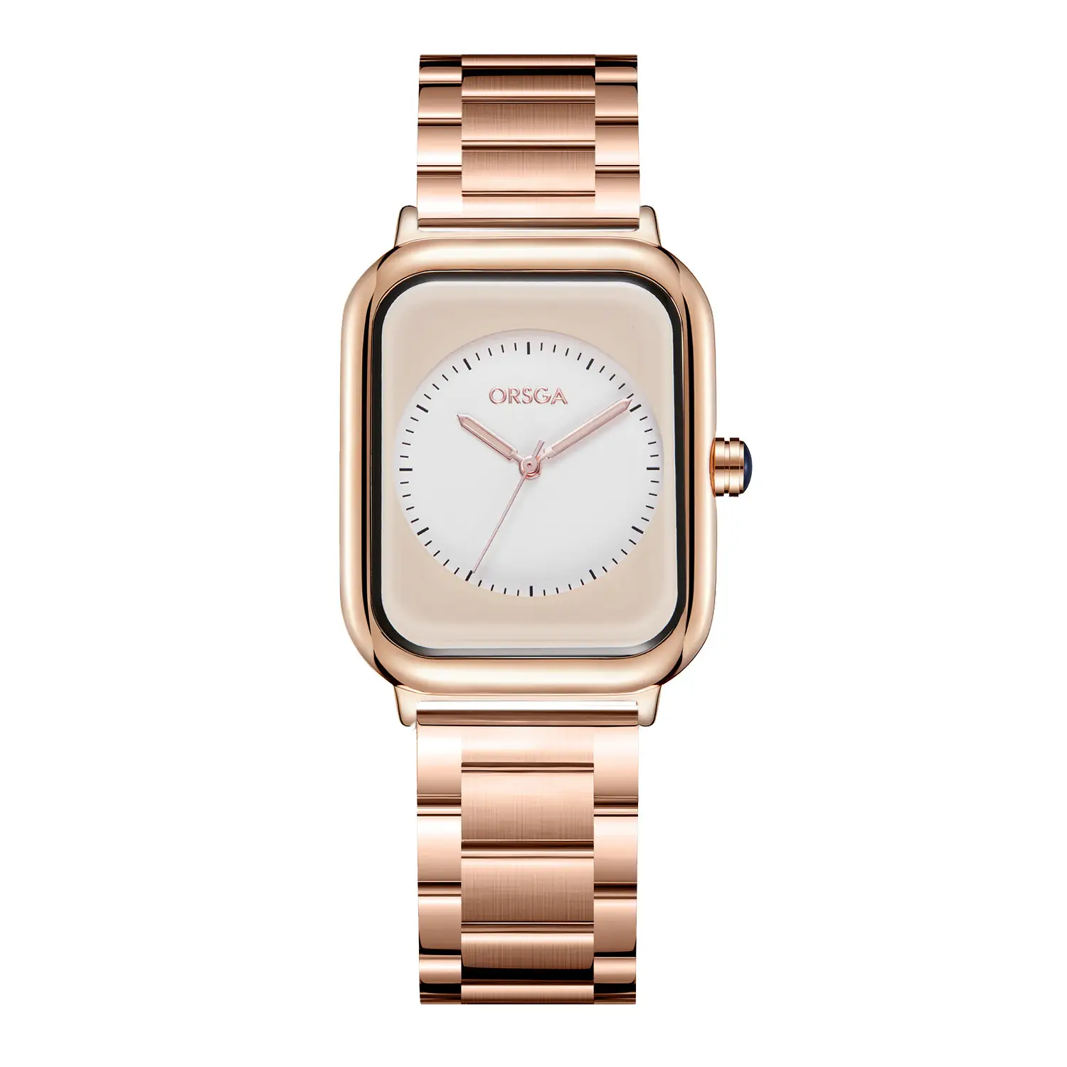 ORSGA Square Watch for Women Stainless Steel - Image 11