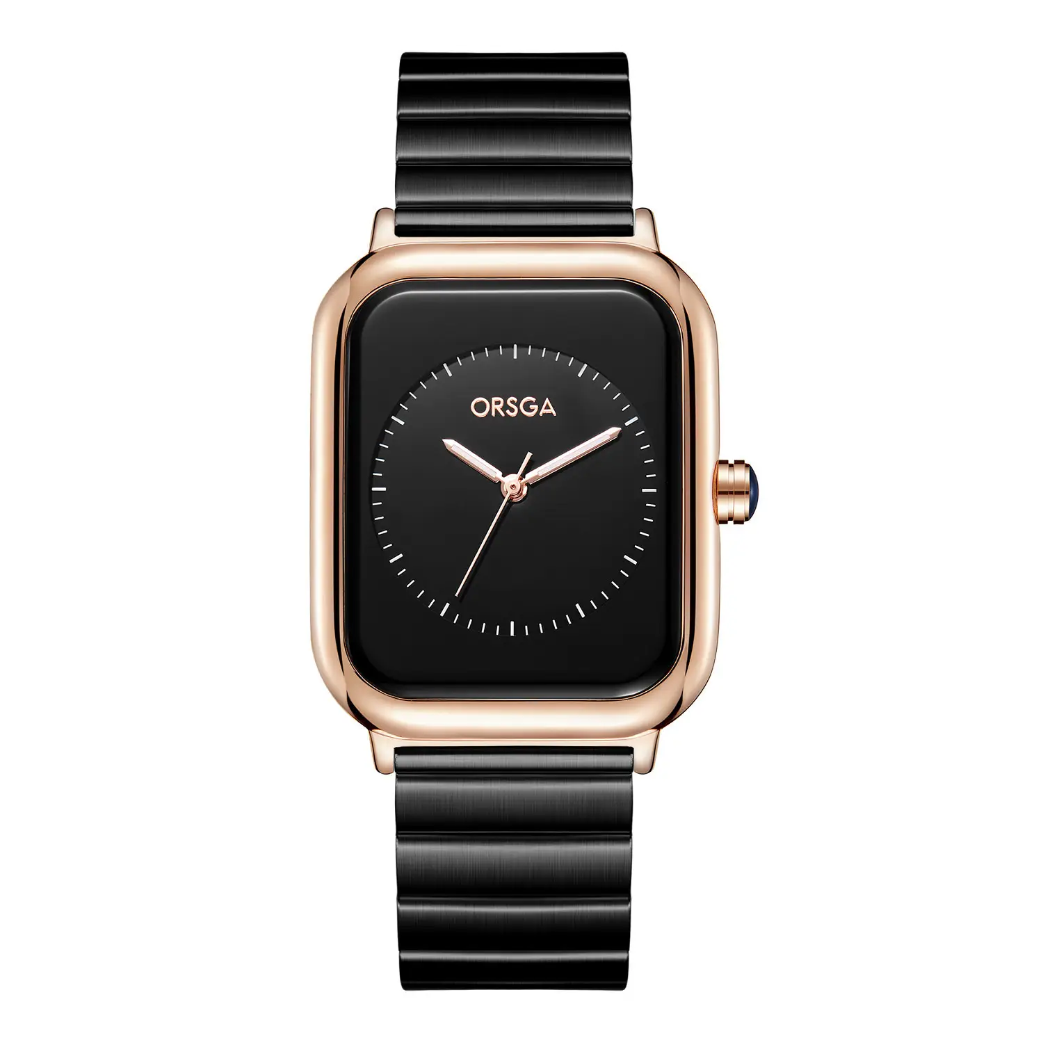 ORSGA Square Watch for Women Stainless Steel - Image 3