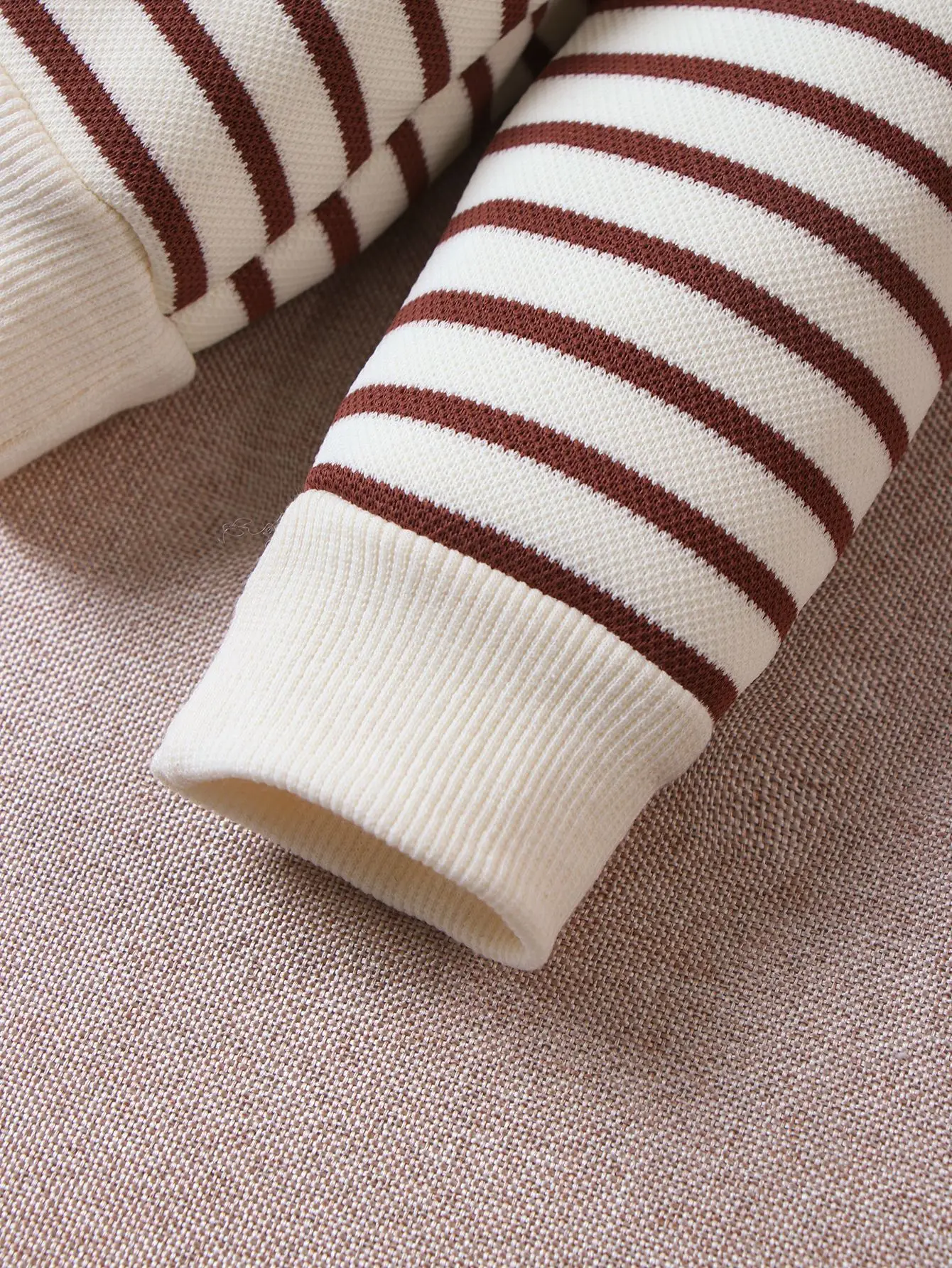 Baby Striped Polo Shirt with Lapels for Boys Autumn Wear — feature 12