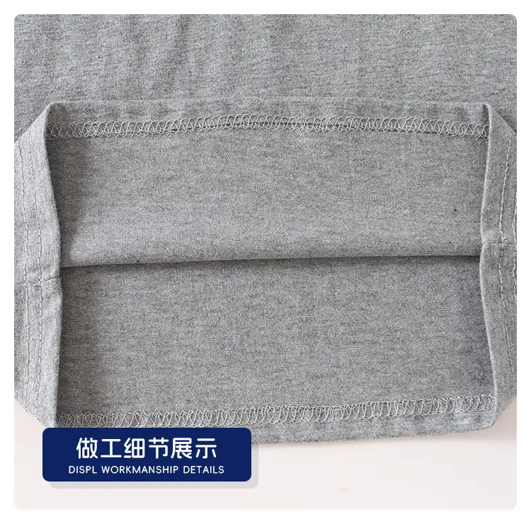 Boys Long Sleeve Polo Shirt Grey Blue Striped — feature 14