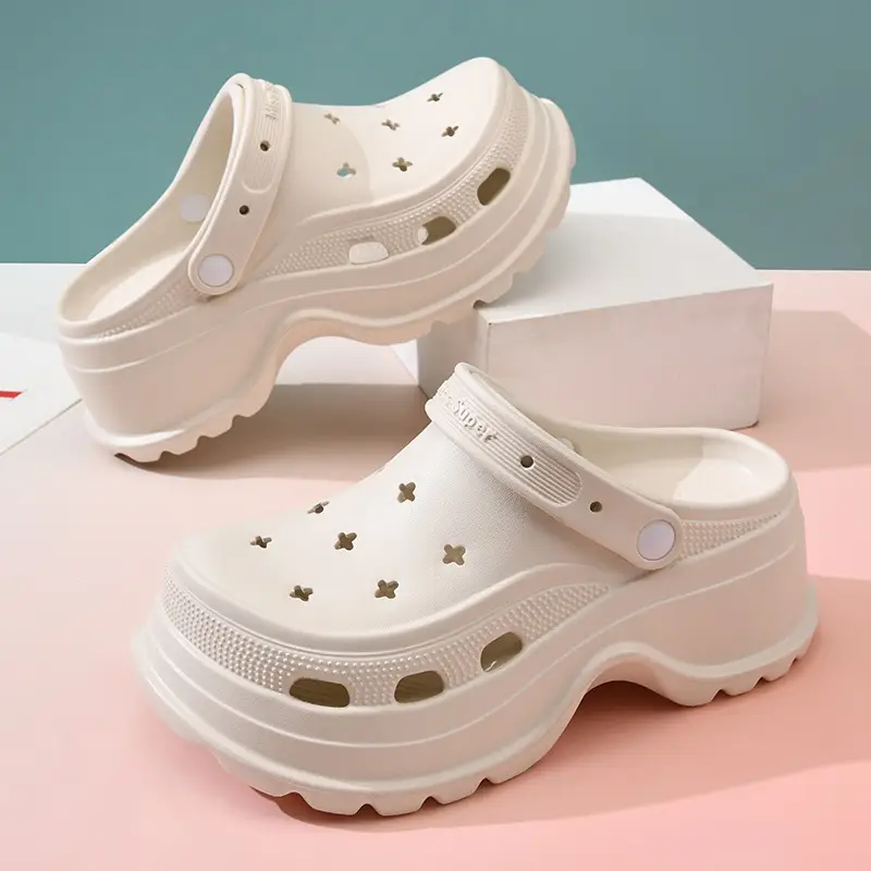 Women Pink Star Hole Sandals Summer - Image 7
