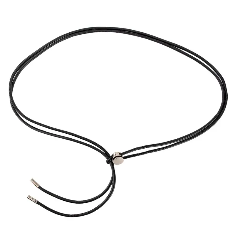 Women's Black PU Leather Knot Belt for All Occasions - Image 10