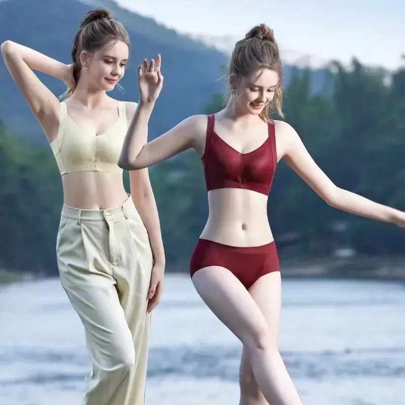 Spring & Summer Thin BC Cup Adjustable Bra - Image 8