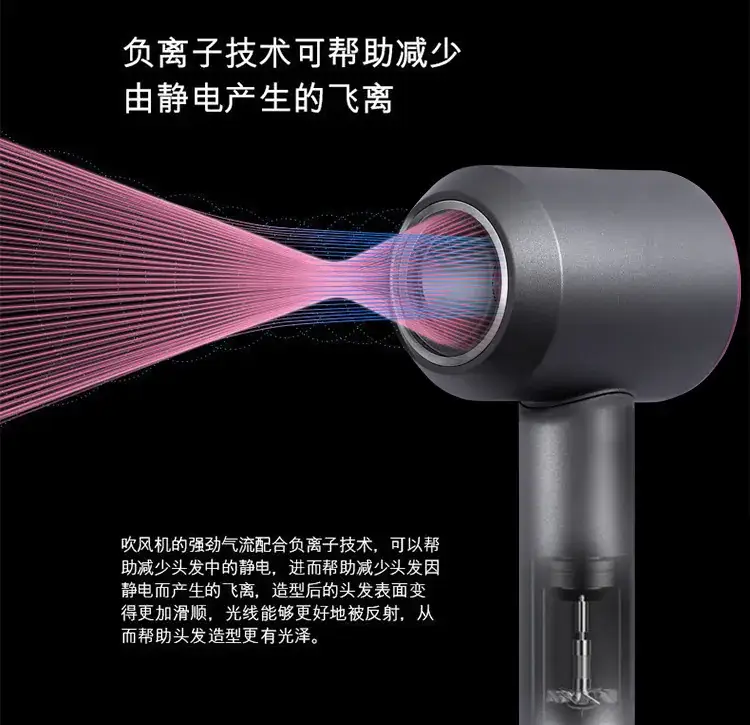 Leadless Hair Dryer 1.8m Silver Gold — feature 5
