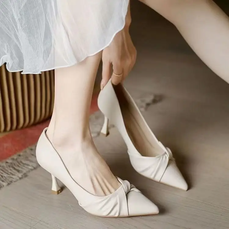 Black Pointed Toe High Heels for Women 2024 - Image 4