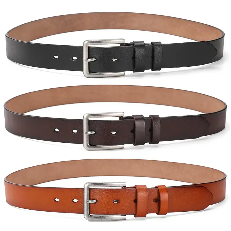 New Men's Antique Leather Buckle Belt Foreign Trade - Image 8