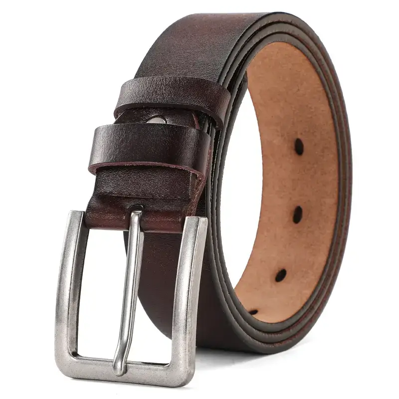 New Men's Antique Leather Buckle Belt Foreign Trade - Image 3