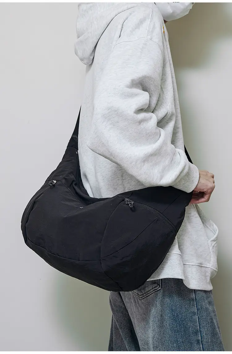 Lilac Nylon Messenger Bag 2024 with 2 Pcs — feature 17