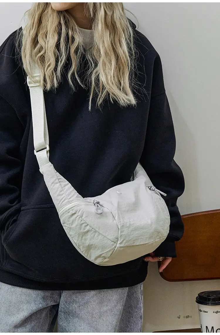 Lilac Nylon Messenger Bag 2024 with 2 Pcs — feature 19