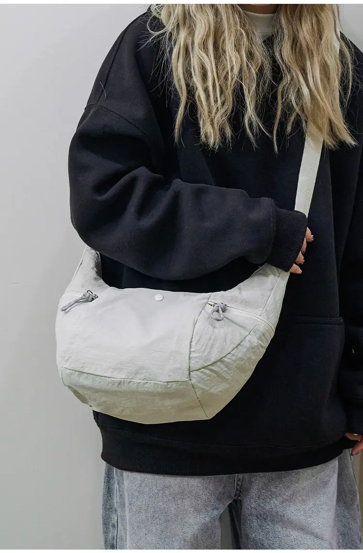 Lilac Nylon Messenger Bag 2024 with 2 Pcs — feature 20