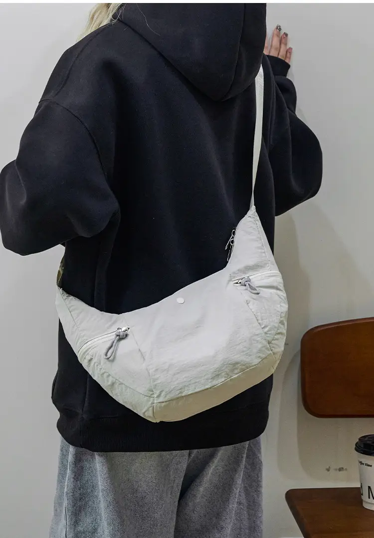 Lilac Nylon Messenger Bag 2024 with 2 Pcs — feature 21