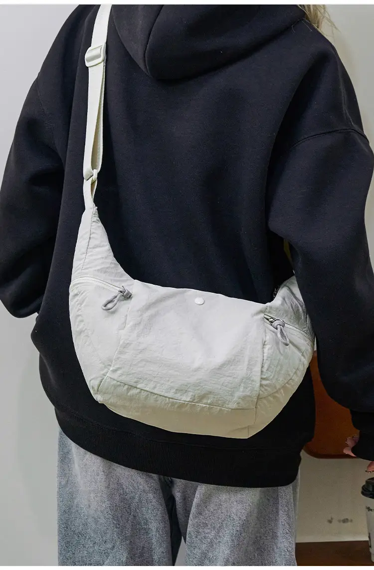 Lilac Nylon Messenger Bag 2024 with 2 Pcs — feature 22