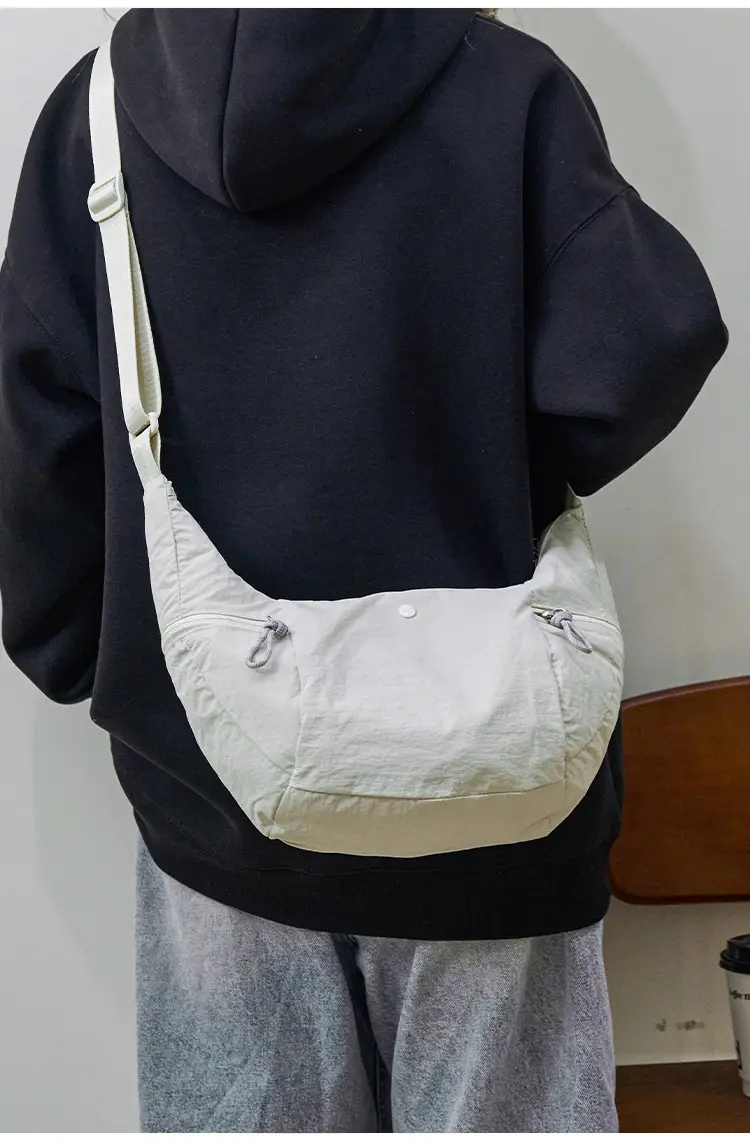 Lilac Nylon Messenger Bag 2024 with 2 Pcs — feature 23