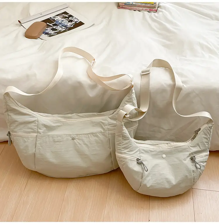 Lilac Nylon Messenger Bag 2024 with 2 Pcs — feature 28