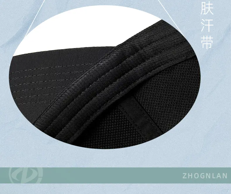 Men's Black Mao Qionsen Baseball Cap Large — feature 20