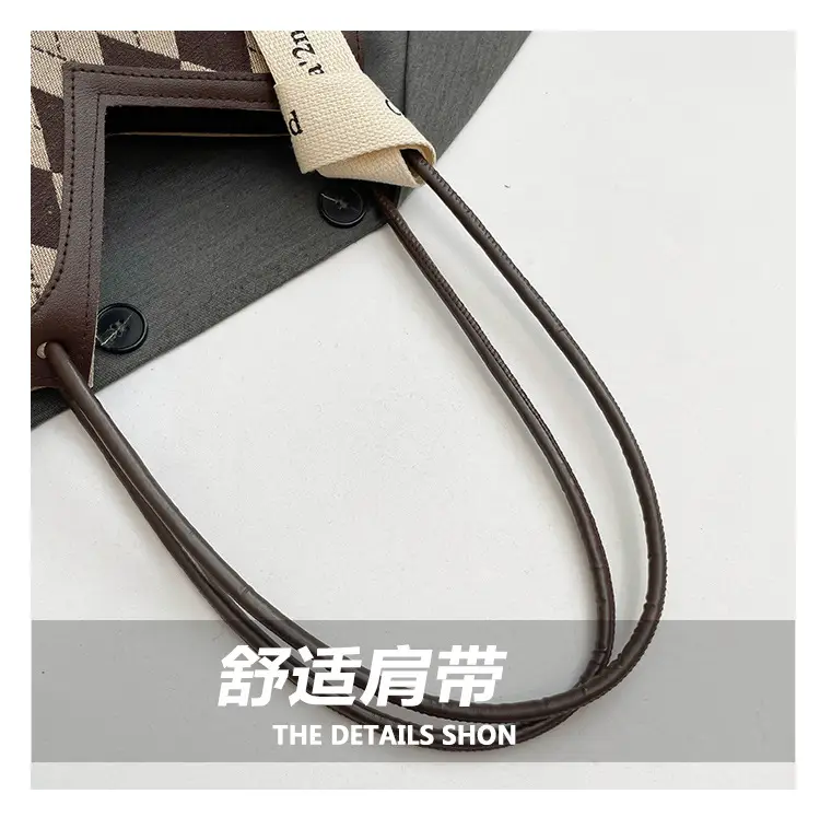 Women Plaid Shoulder Bag Winter Commuter Large Capacity — feature 5