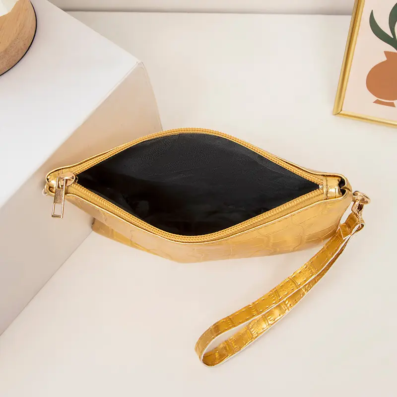 Retro Style Ladies Crossbody Bag with Stone Pattern