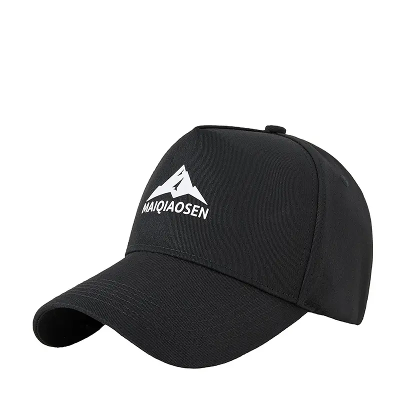 Women Cotton Baseball Cap Large Head High Top Sun Protection - Image 11
