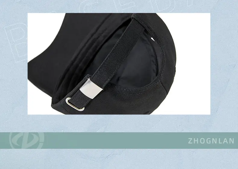 Women Cotton Baseball Cap Large Head High Top Sun Protection — feature 27