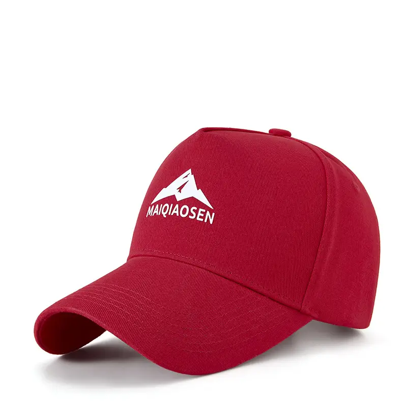 Women Cotton Baseball Cap Large Head High Top Sun Protection - Image 3
