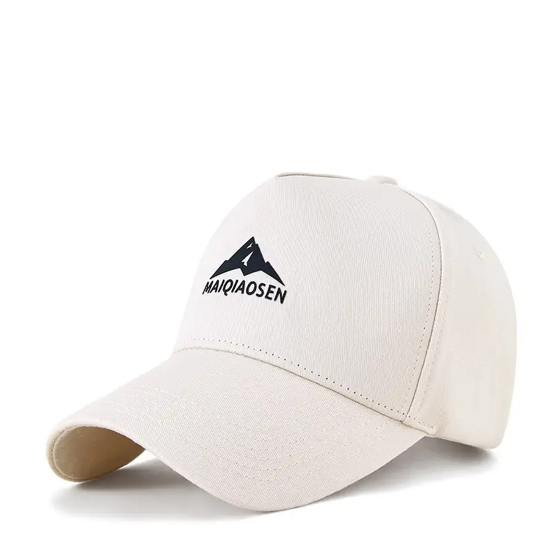 Women Cotton Baseball Cap Large Head High Top Sun Protection - Image 5