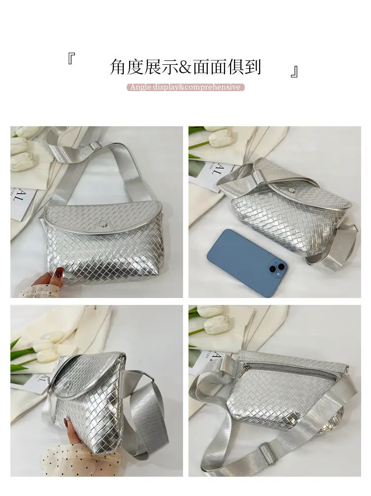 Women's Shoulder Bag Grey 2024 New Summer Casual Crossbody — feature 14