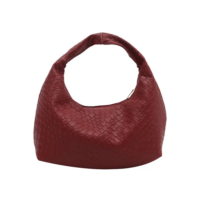 Vintage Woven Handbag Women's 2024 Winter New Fashion
