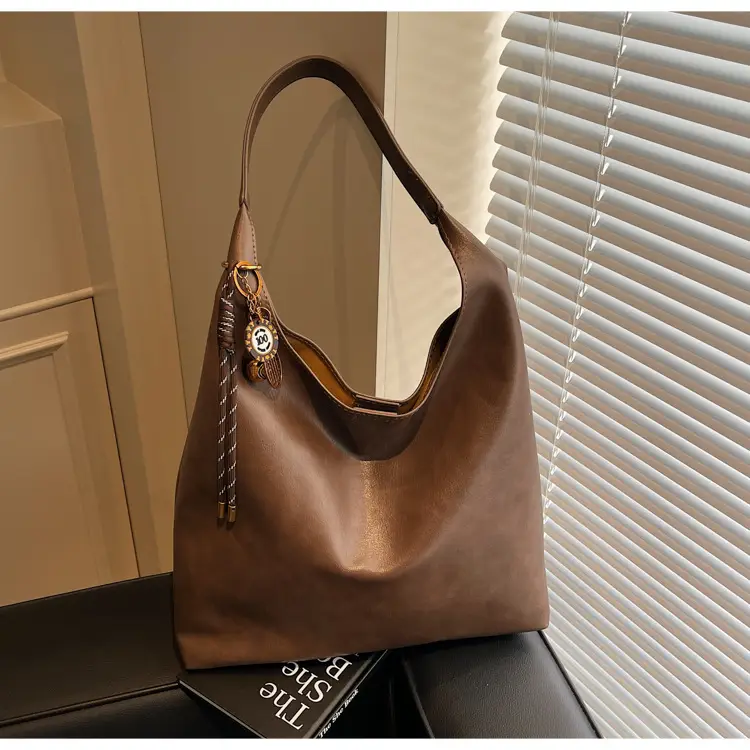 Vintage Work Commuter Bag Women Large 2024 Winter All-match Casual Shoulder Shopping Bag Tote Bag — feature 31