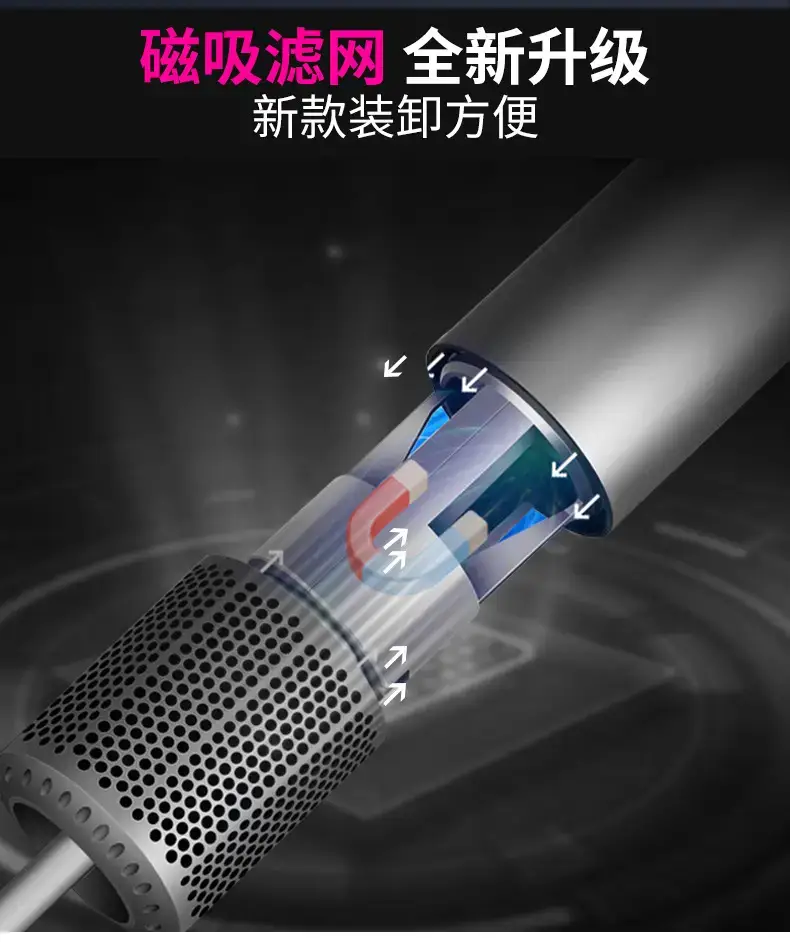 Huaqiang 200W Negative Ion Hair Dryer with Gold Filter — feature 3