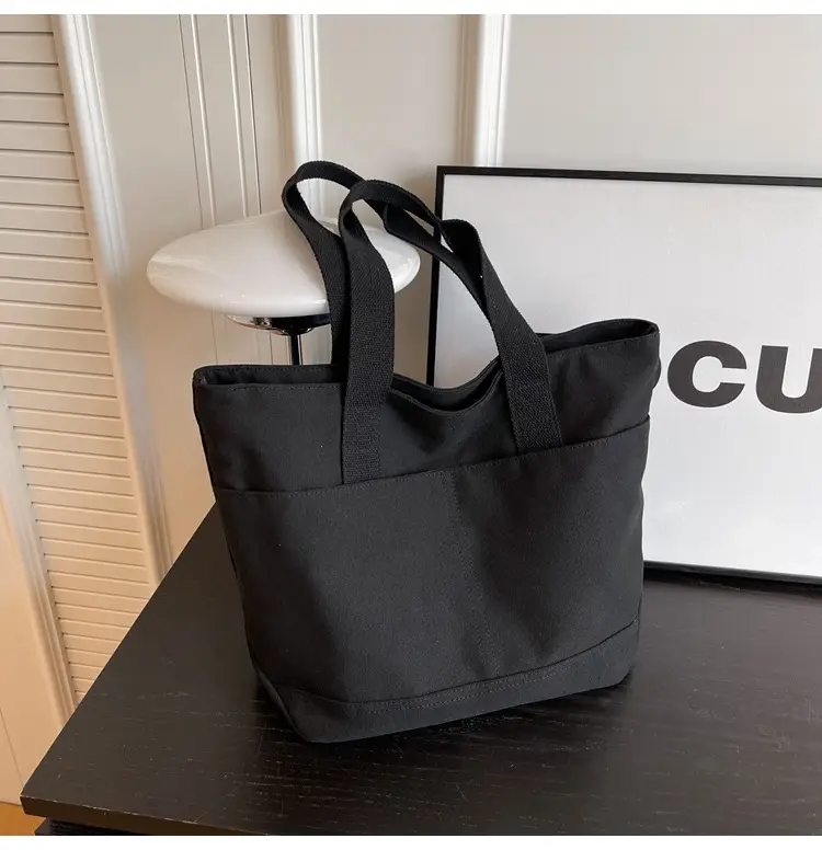 Canvas Tote Bag Women Large Capacity Winter All-match — feature 16