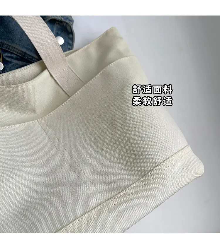 Canvas Tote Bag Women Large Capacity Winter All-match — feature 8