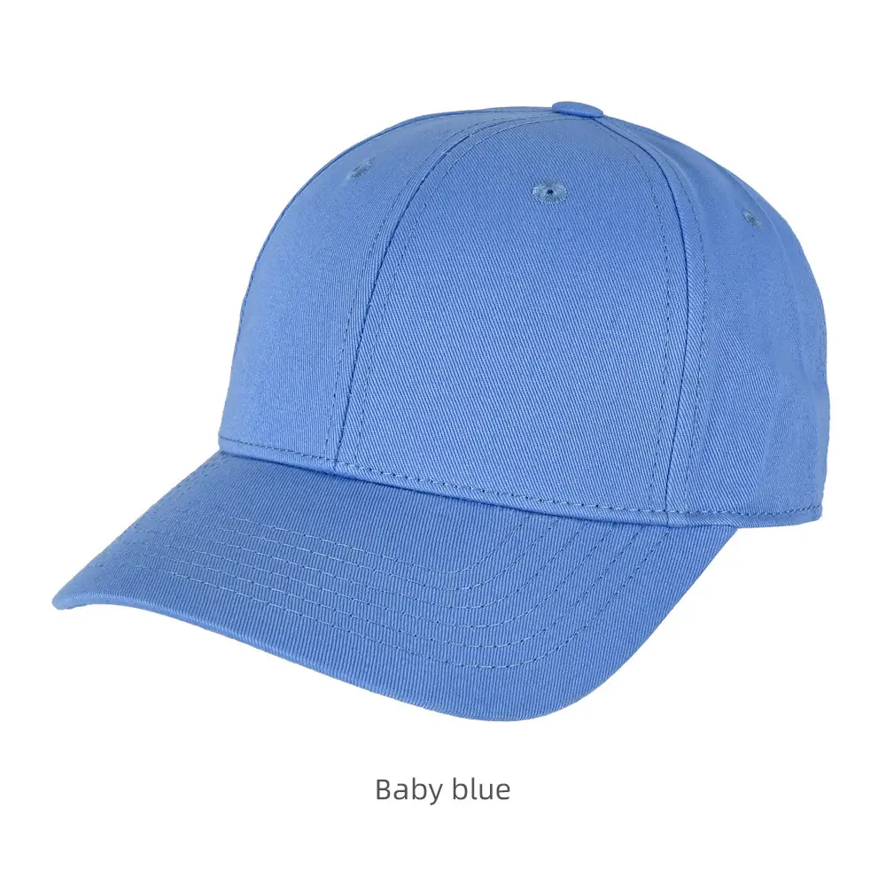 Unisex Blue Baseball Cap with Textured Design - Image 34