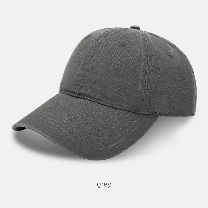 Unisex Blue Baseball Cap with Textured Design - Image 5