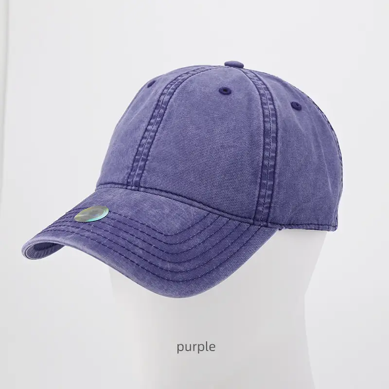 Unisex Blue Baseball Cap with Textured Design - Image 60
