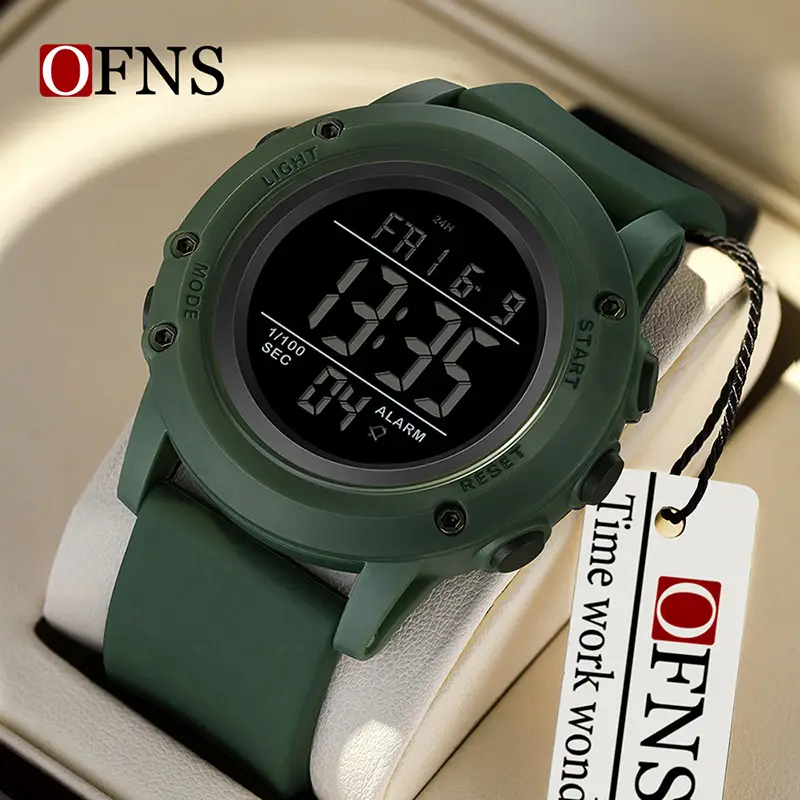 OFNS Digital Watch Black LED Display 20:03 - Image 10