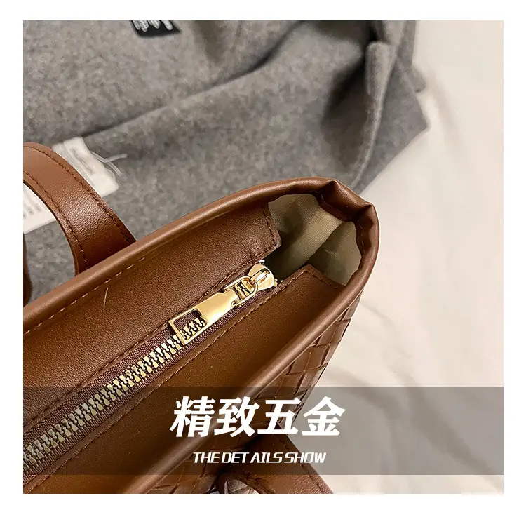Black Rhombic Women's Tote Bag 2024 — feature 11