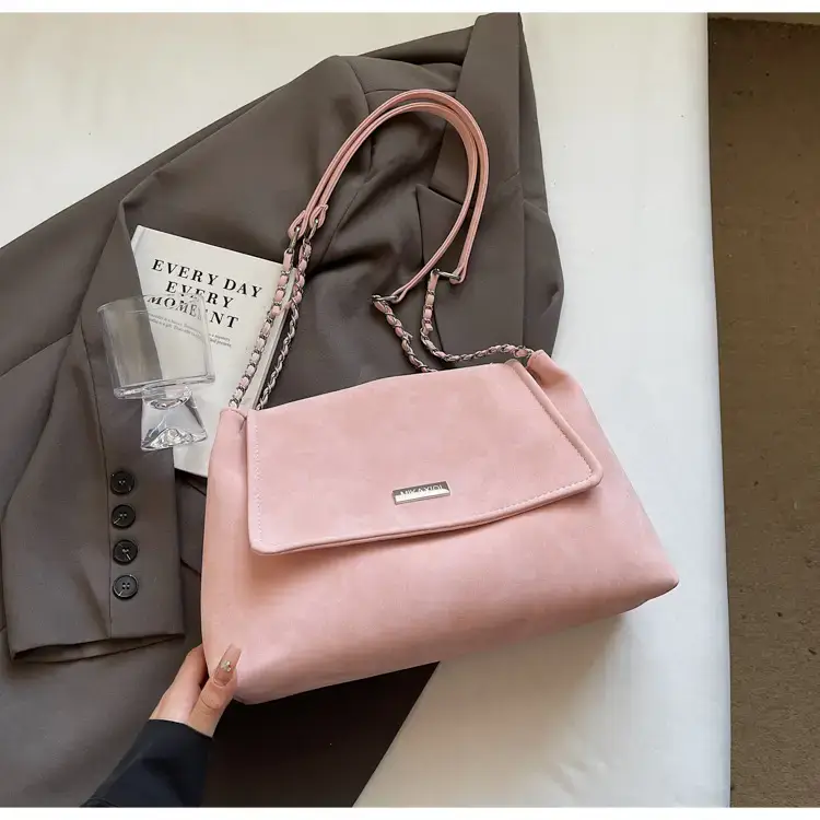 Pink Chain Shoulder Bag for Women 2024 — feature 35