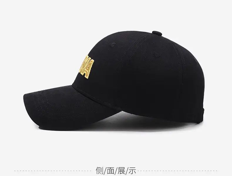 China Embroidered Women's Black Cap — feature 10