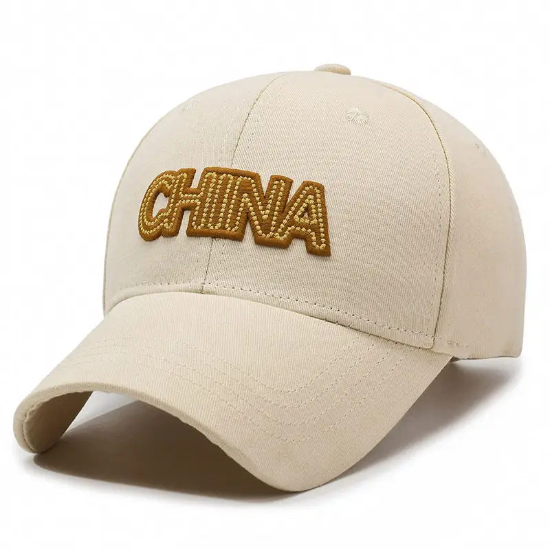 China Embroidered Women's Black Cap - Image 3