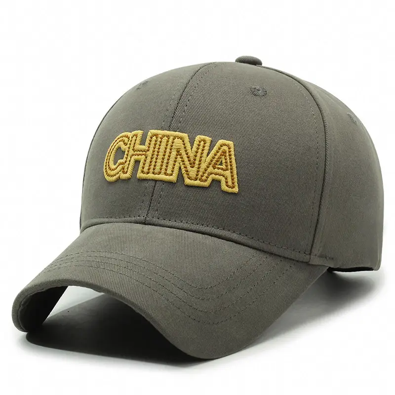China Embroidered Women's Black Cap - Image 7