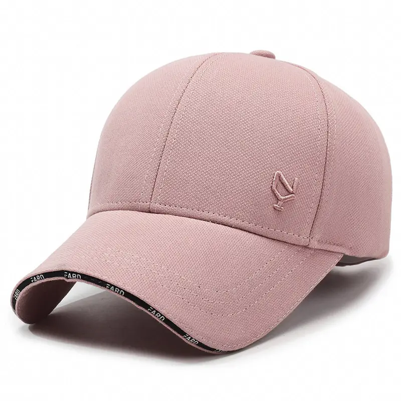 Women's Pink Feather Cap Spring Autumn Travel Sports
